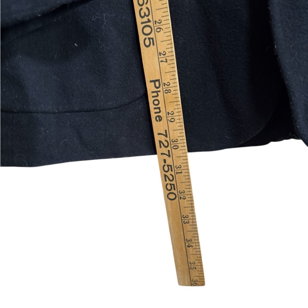 Vintage Black Unbranded Blazer Jacket • Unisex Look • Classic Black - Picture 6 of 8